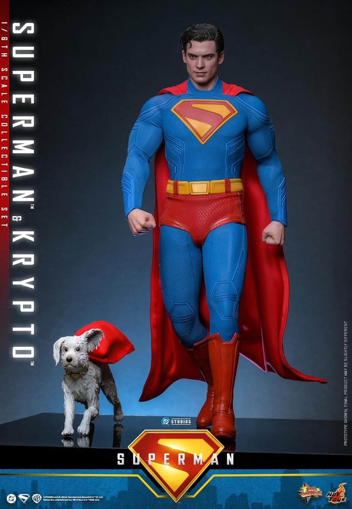 Movie Masterpiece Superman (2025) — Superman & Krypto 1/6 Scale Collectible figure