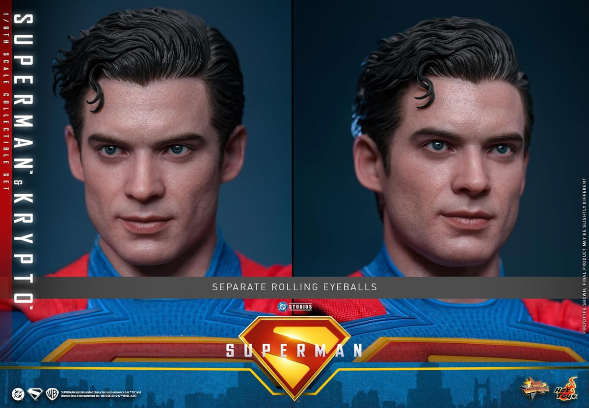 Movie Masterpiece Superman (2025) — Superman & Krypto 1/6 Scale Collectible figure