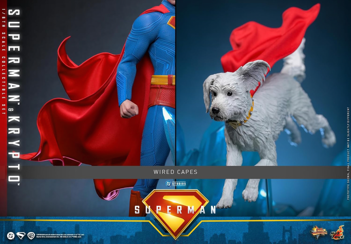 Movie Masterpiece Superman (2025) — Superman & Krypto 1/6 Scale Collectible figure
