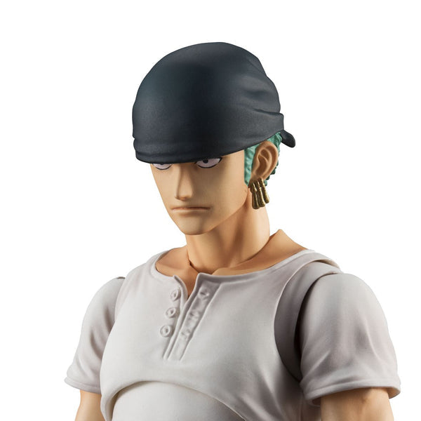 MegaHouse Variable Action Heroes One Piece Roronoa Zoro (Past Blue) Action Figure