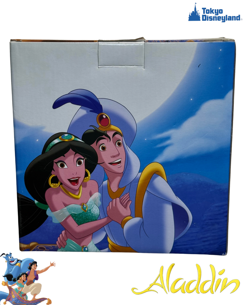 Disney Store Japan Exclusive Aladdin Story Collection Limited Edition Figure – Genie, Aladdin, Jasmine, Rajah, Abu & Sultan