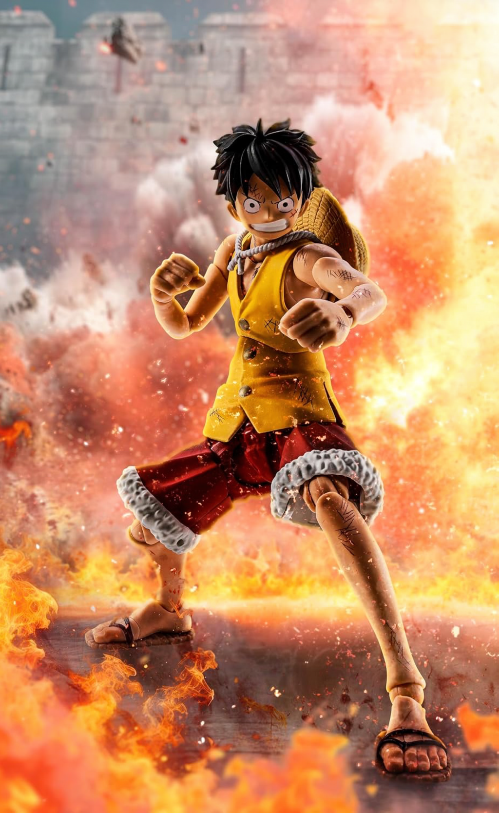 S.H.Figuarts ONE PIECE Monkey D. Luffy – Summit War of Marineford