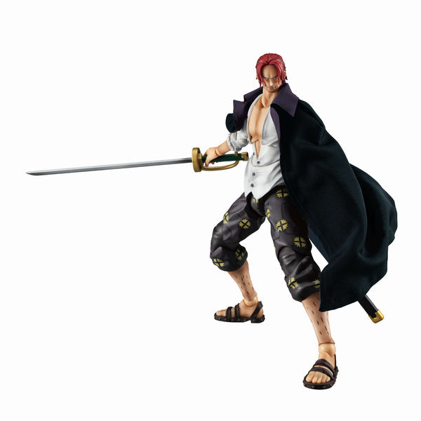 MegaHouse Variable Action Heroes One Piece Red-Haired Shanks Ver. 1.5 Action Figure