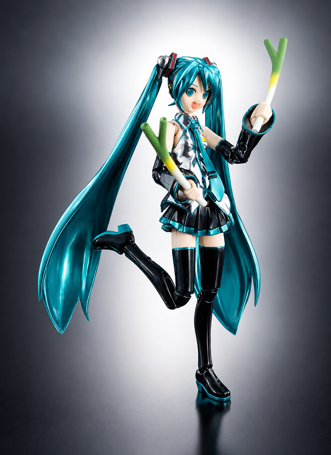 Chogokin Hatsune Miku – Bandai × Max Factory Hobby JAPAN 40th Anniversary Figure