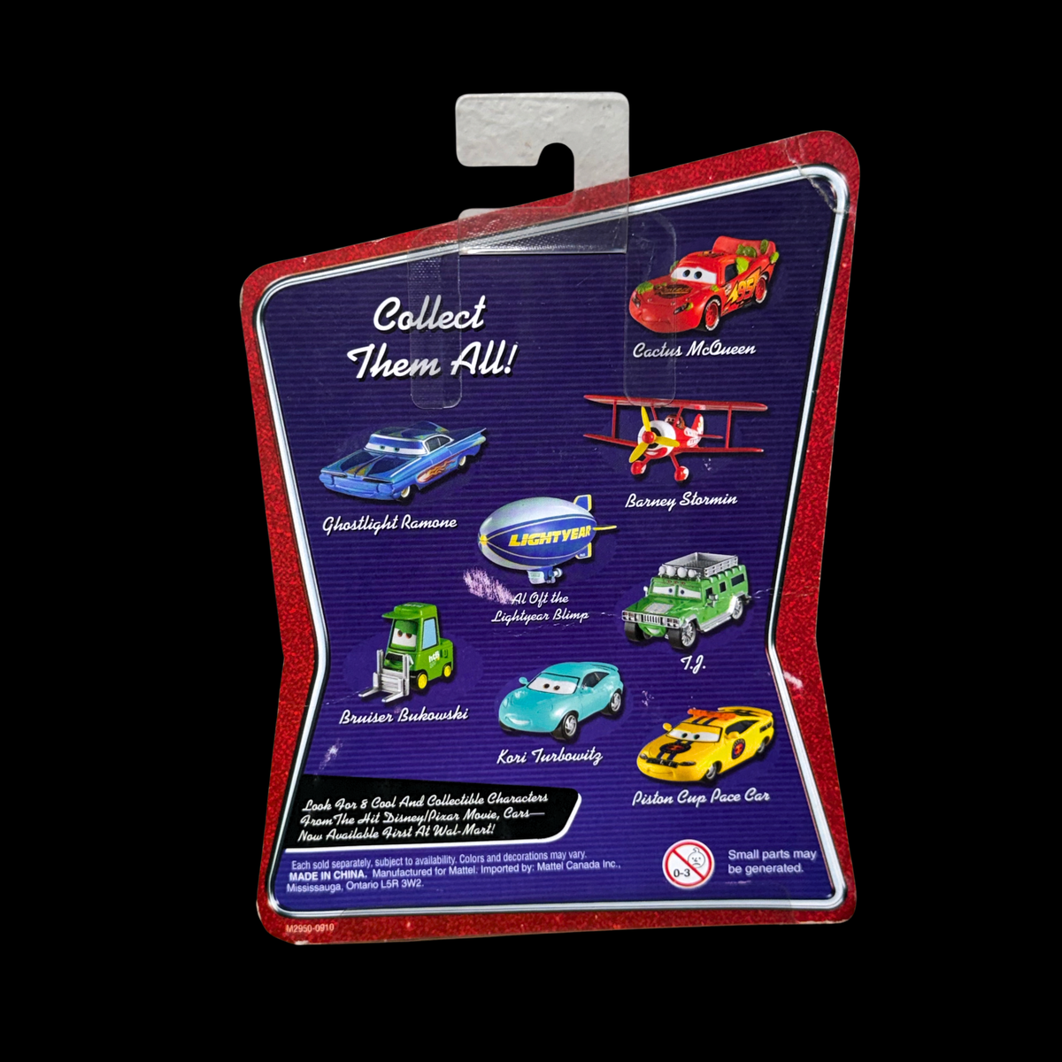 Disney Pixar Cars Cactus Lightning McQueen