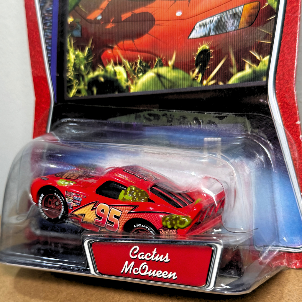 Disney Pixar Cars Cactus Lightning McQueen