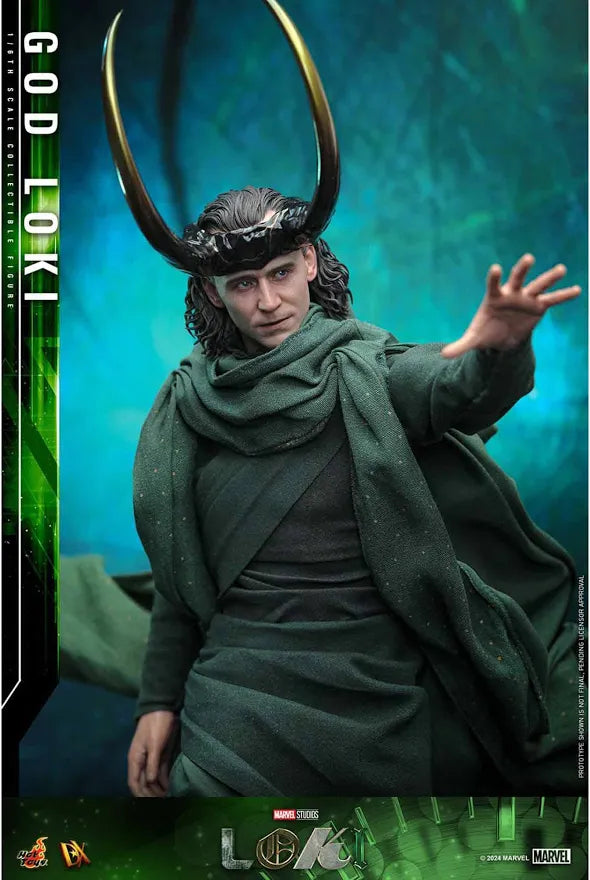 Hot Toys Marvel Studios Loki – God Loki 1/6 Scale Collectible Figure