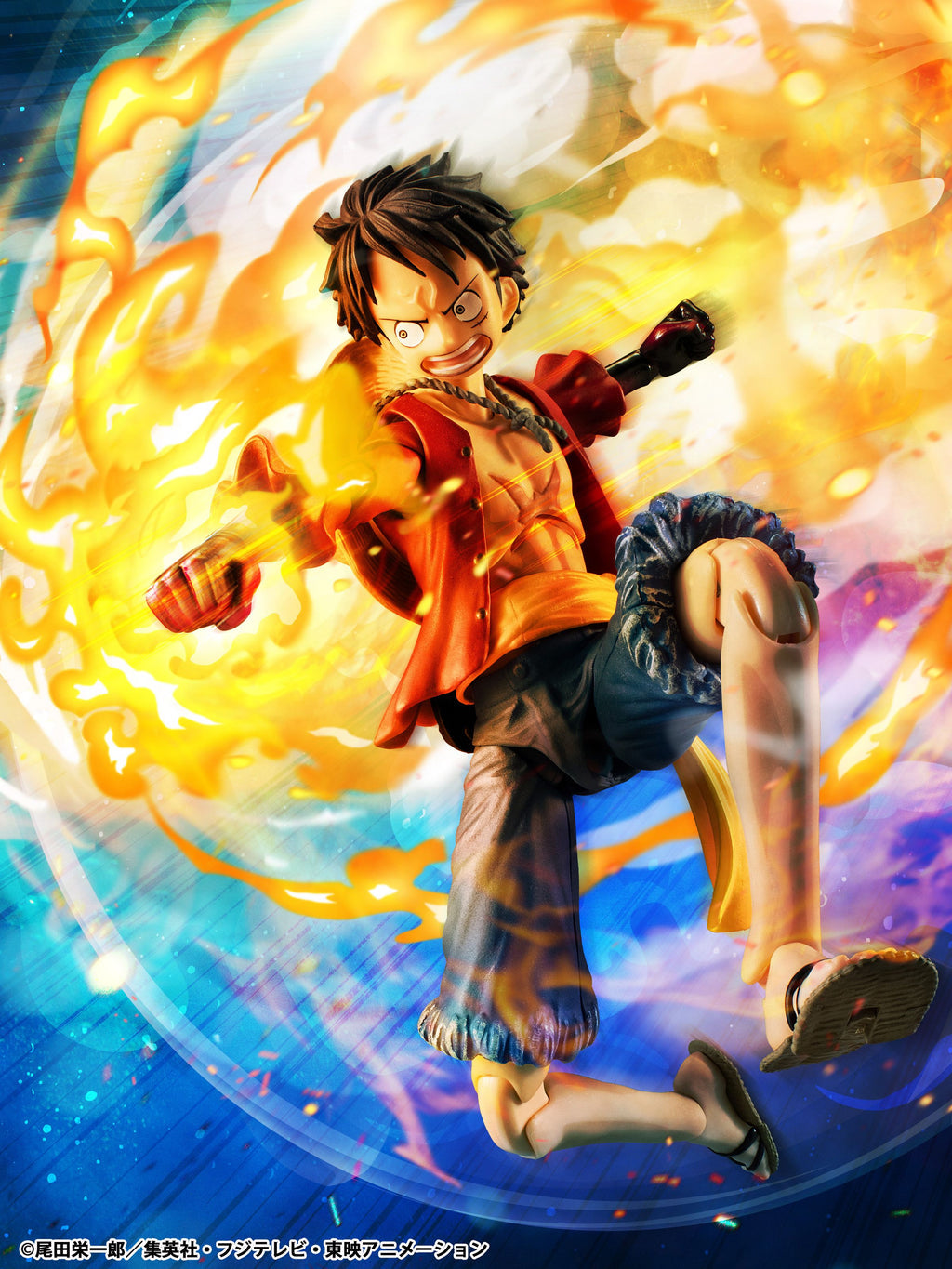MegaHouse Variable Action Heroes One Piece Monkey D. Luffy – Armament Haki Ver. Action Figure