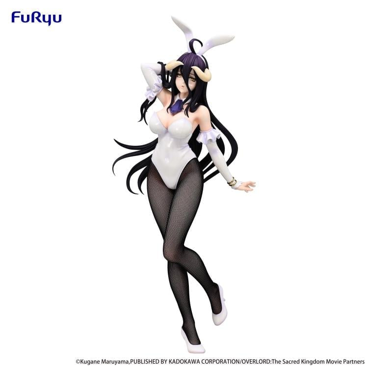 Furyu Overlord BiCute Bunnies Albedo White Ver. Figure