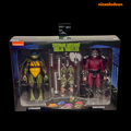 NECA Teenage Mutant Ninja Turtles (1990 Movie) – Rooftop Battle Leonardo vs. Shredder 7” Action Figure 2-Pack Walmart Exclusive