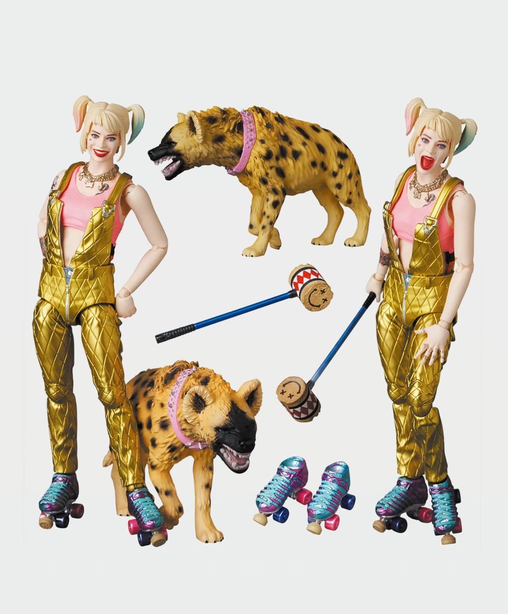 Medicom Toy MAFEX no 153 Birds of Prey Harley Quinn (Overalls Ver.) Action Figure