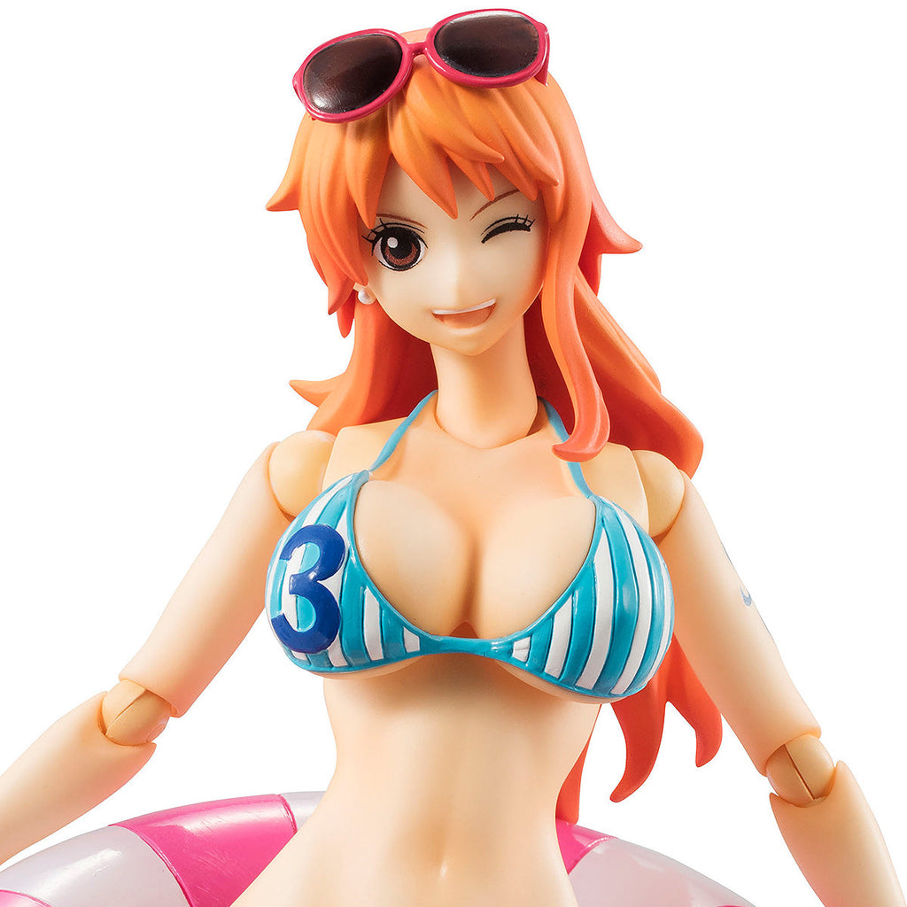 MegaHouse Variable Action Heroes Nami – Summer Vacation Ver. – One Piece action figure