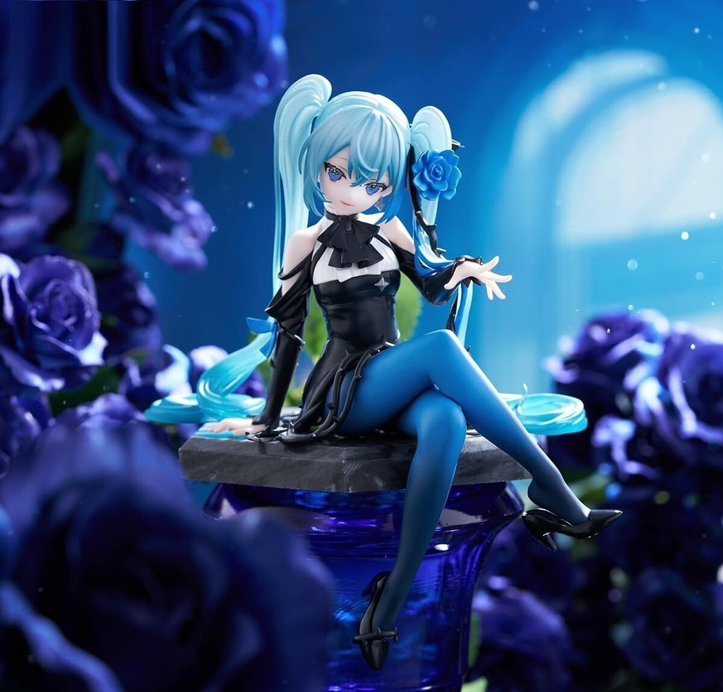 FuRyu Hatsune Miku Noodle Stopper Figure – Flower Fairy Blue Rose Ver.