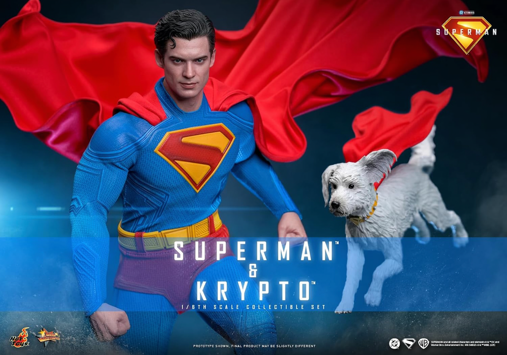 Movie Masterpiece Superman (2025) — Superman & Krypto 1/6 Scale Collectible figure