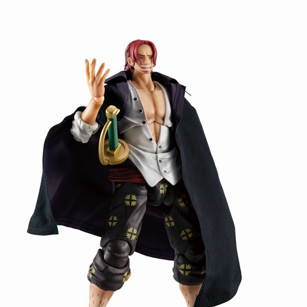 MegaHouse Variable Action Heroes One Piece Red-Haired Shanks Ver. 1.5 Action Figure