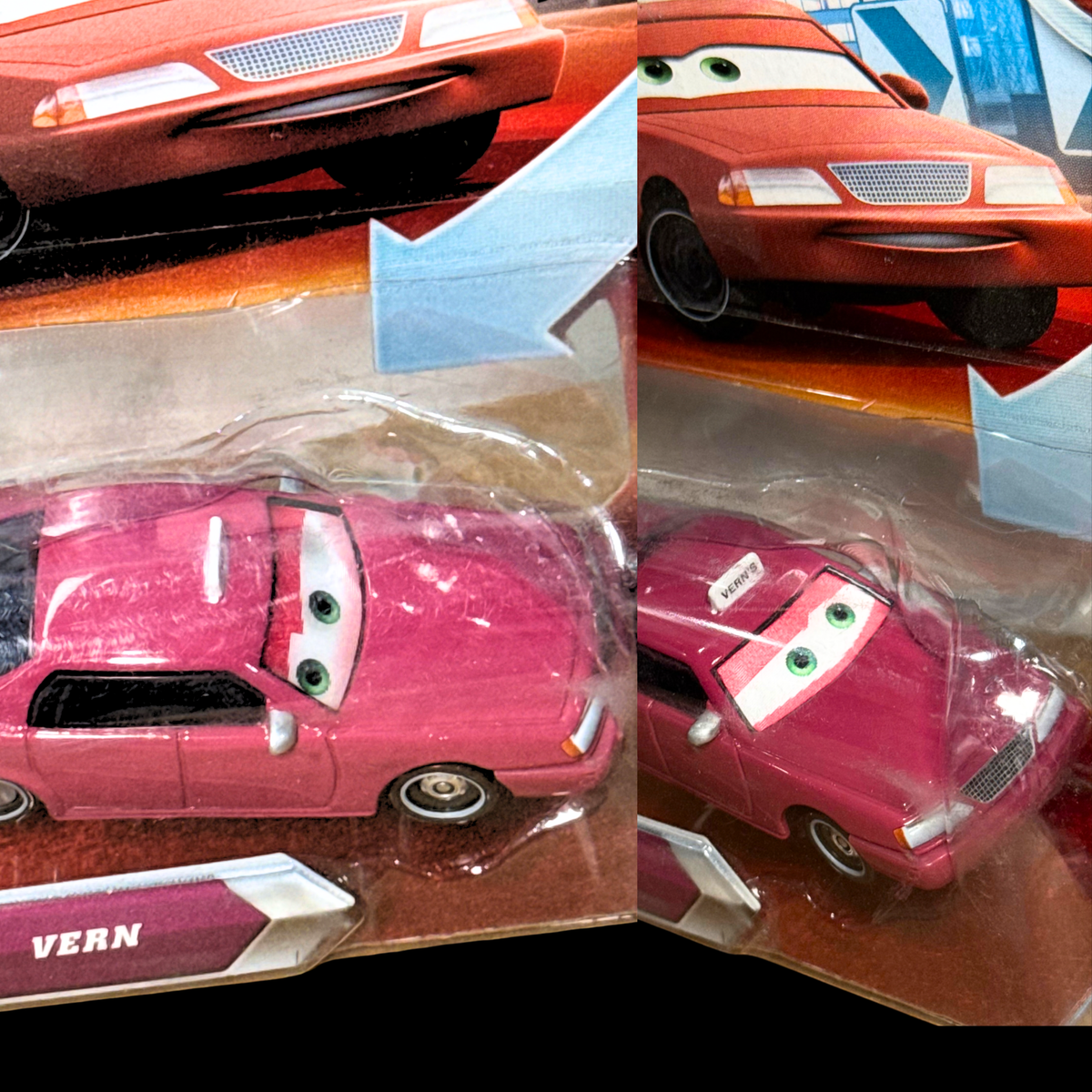 Disney Pixar Cars Lenticular Changing Eyes Series 2 Vern