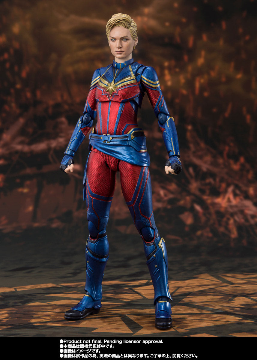 S.H.Figuarts Captain Marvel – Avengers: Endgame – Bandai Tamashii Nations