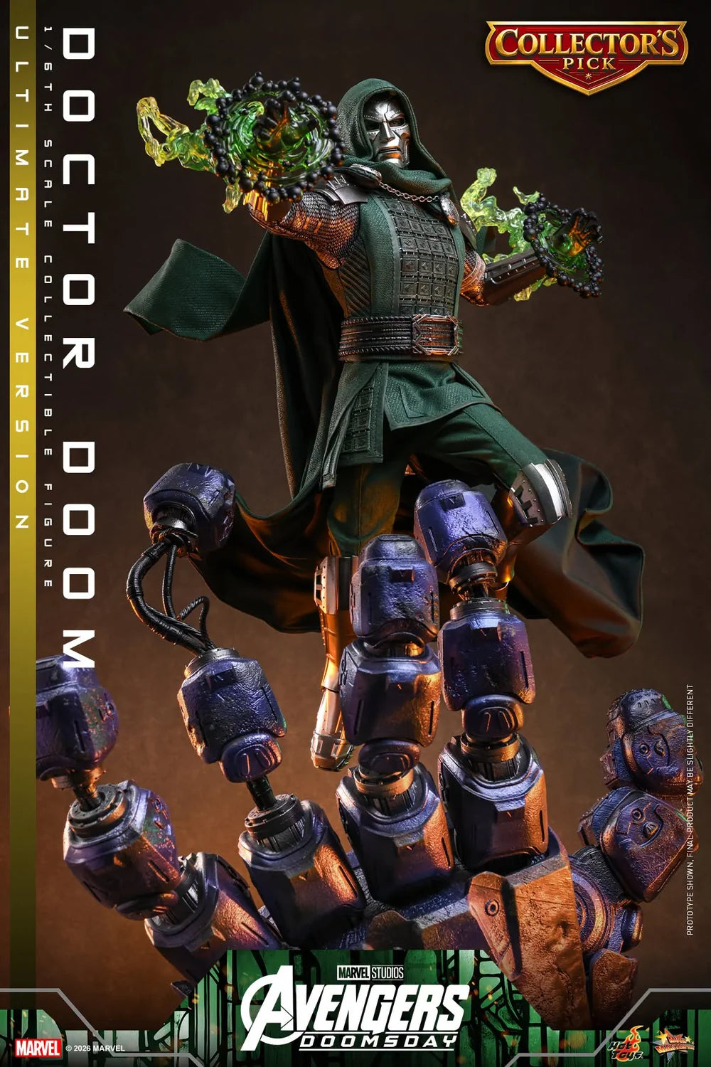 Doctor Doom (Ultimate Version) — 1/6 Scale Figure by Hot Toys