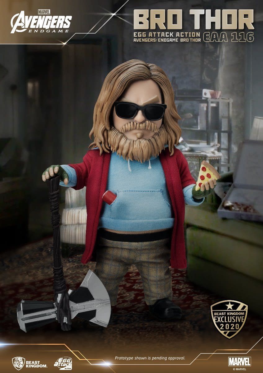 Beast Kingdom Egg Attack Heroes Avengers Endgame Bro Thor SDCC Exclusive Figure