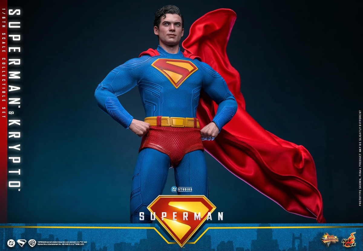 Movie Masterpiece Superman (2025) — Superman & Krypto 1/6 Scale Collectible figure