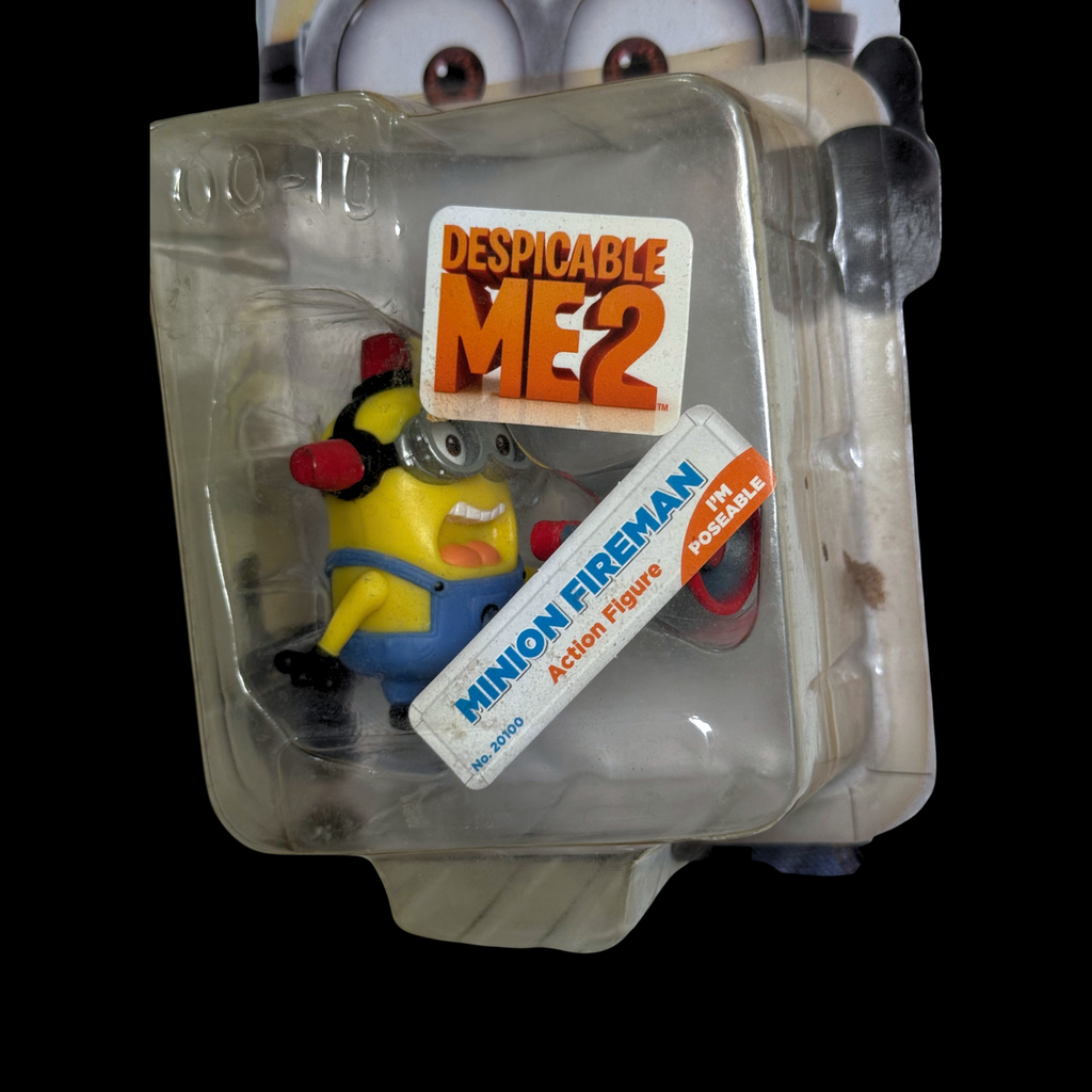Thinkway Toys Despicable Me 2 Minion Fireman Action Figure