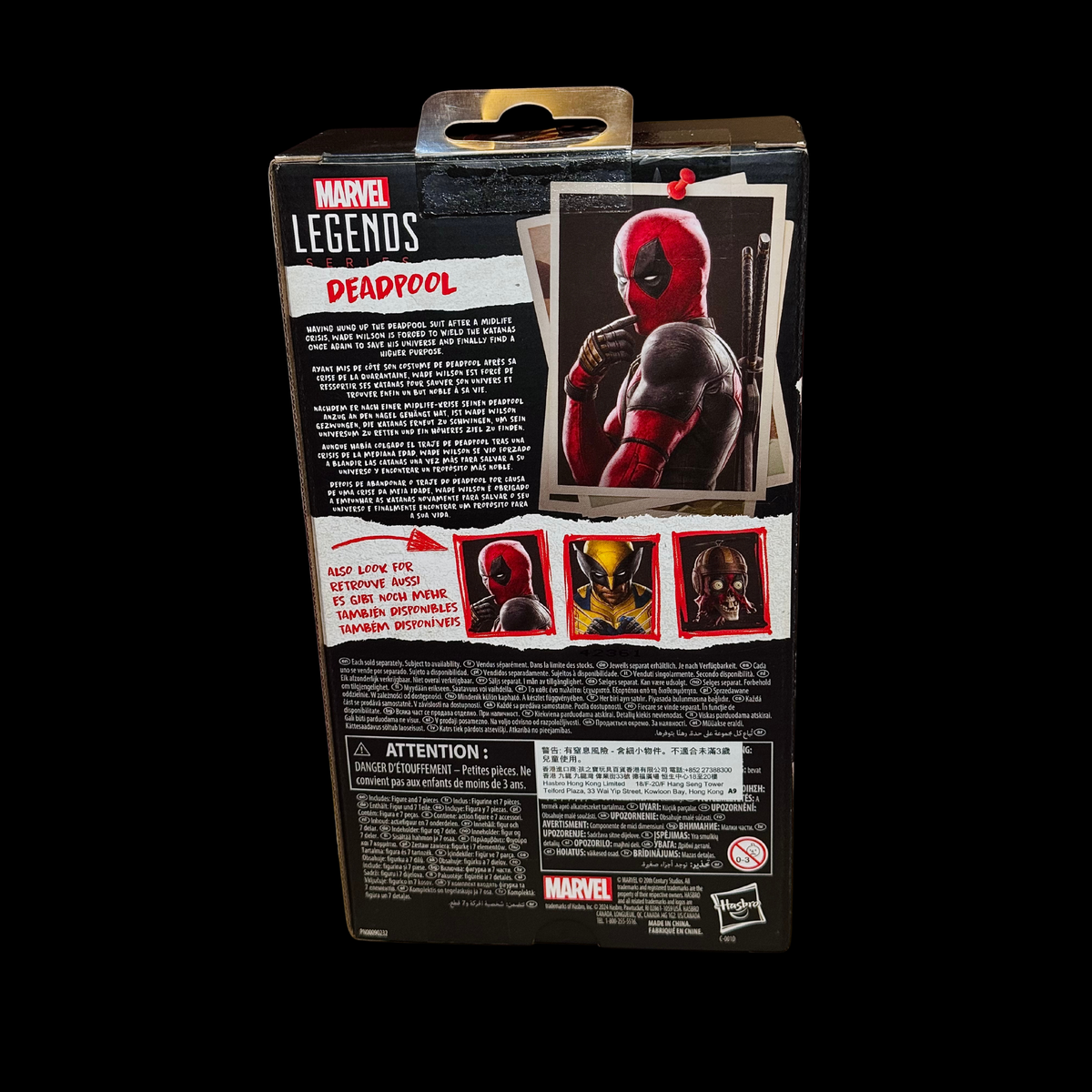 Marvel Legends Series Deadpool Action Figure – Deadpool & Wolverine
