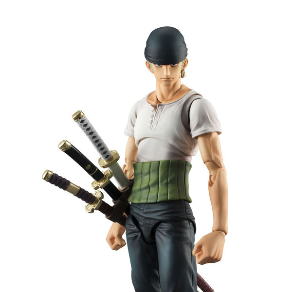 MegaHouse Variable Action Heroes One Piece Roronoa Zoro (Past Blue) Action Figure