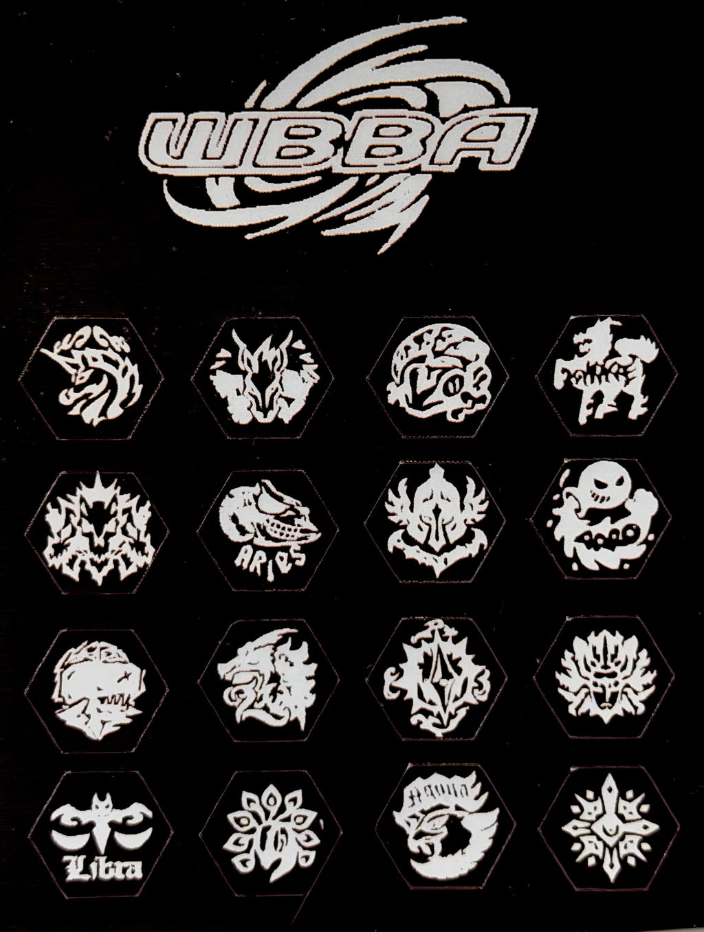 WBBA SILVER VR MFB FB STICKER PACK ￼