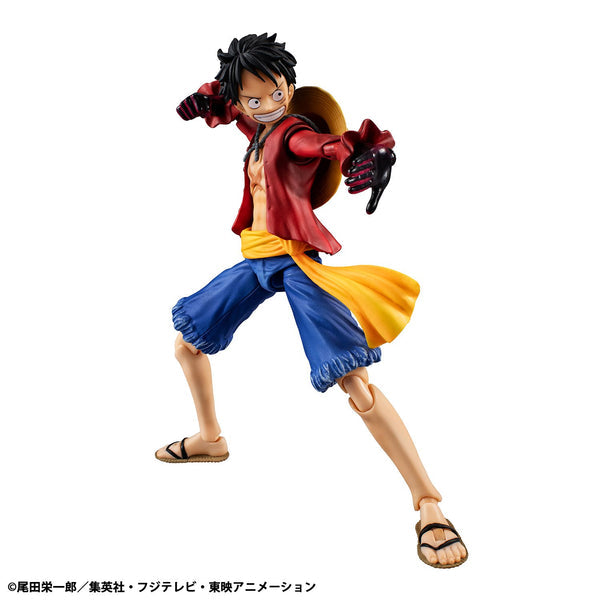 MegaHouse Variable Action Heroes One Piece Monkey D. Luffy – Armament Haki Ver. Action Figure