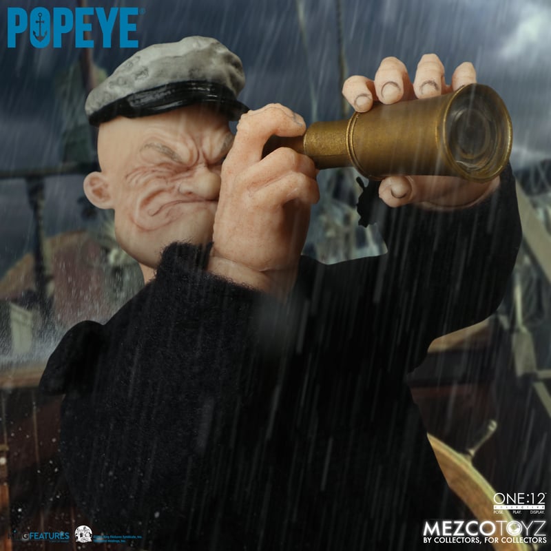 Mezco Toyz One:12 Collective Popeye 1/12 Scale Action Figure