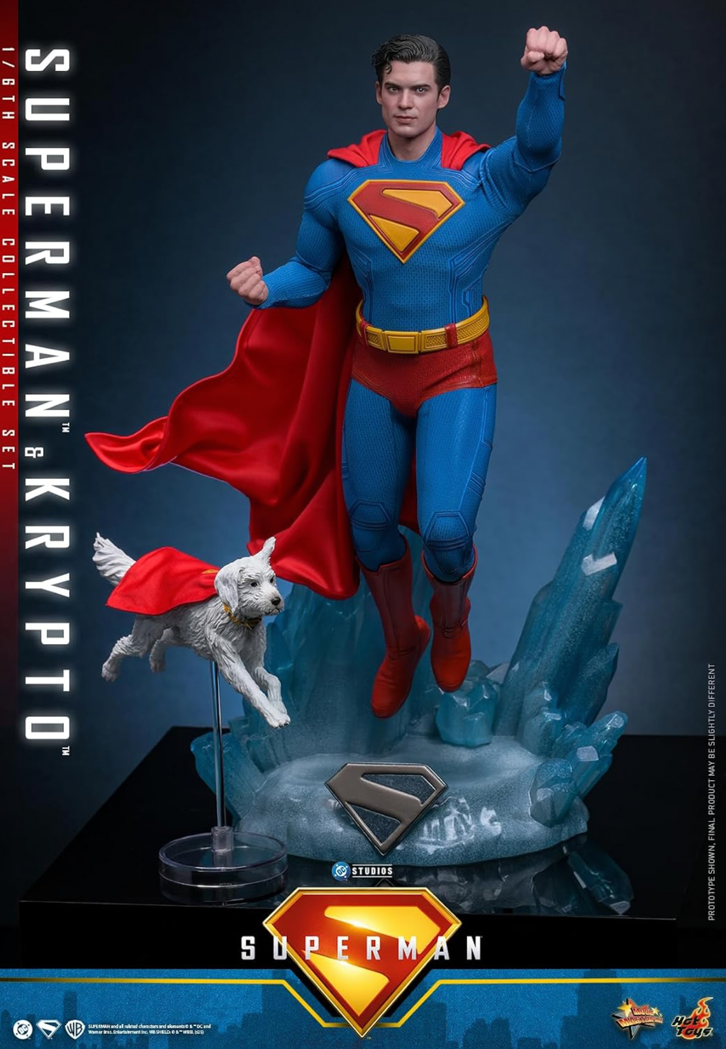 Movie Masterpiece Superman (2025) — Superman & Krypto 1/6 Scale Collectible figure