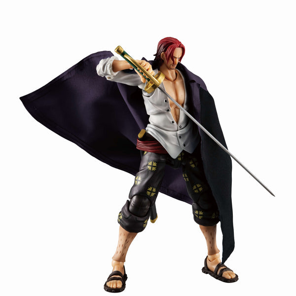 MegaHouse Variable Action Heroes One Piece Red-Haired Shanks Ver. 1.5 Action Figure