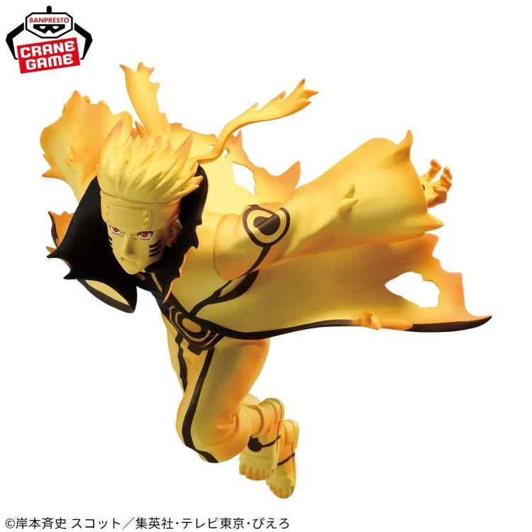 Banpresto Naruto Shippuden Vibration Stars Naruto Uzumaki Six Paths Sage Mode Figure