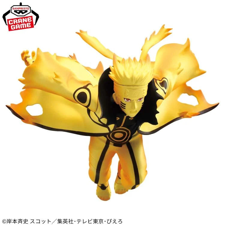 Banpresto Naruto Shippuden Vibration Stars Naruto Uzumaki Six Paths Sage Mode Figure