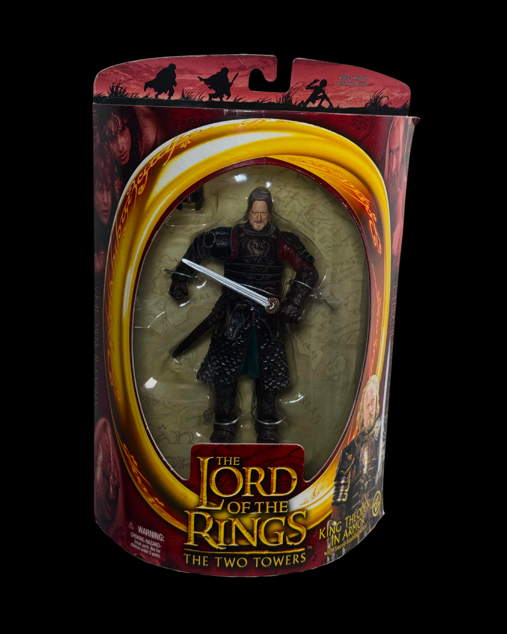 ToyBiz The Lord of the Rings: The Two Towers King Théoden in Armor Action Figure – 2002