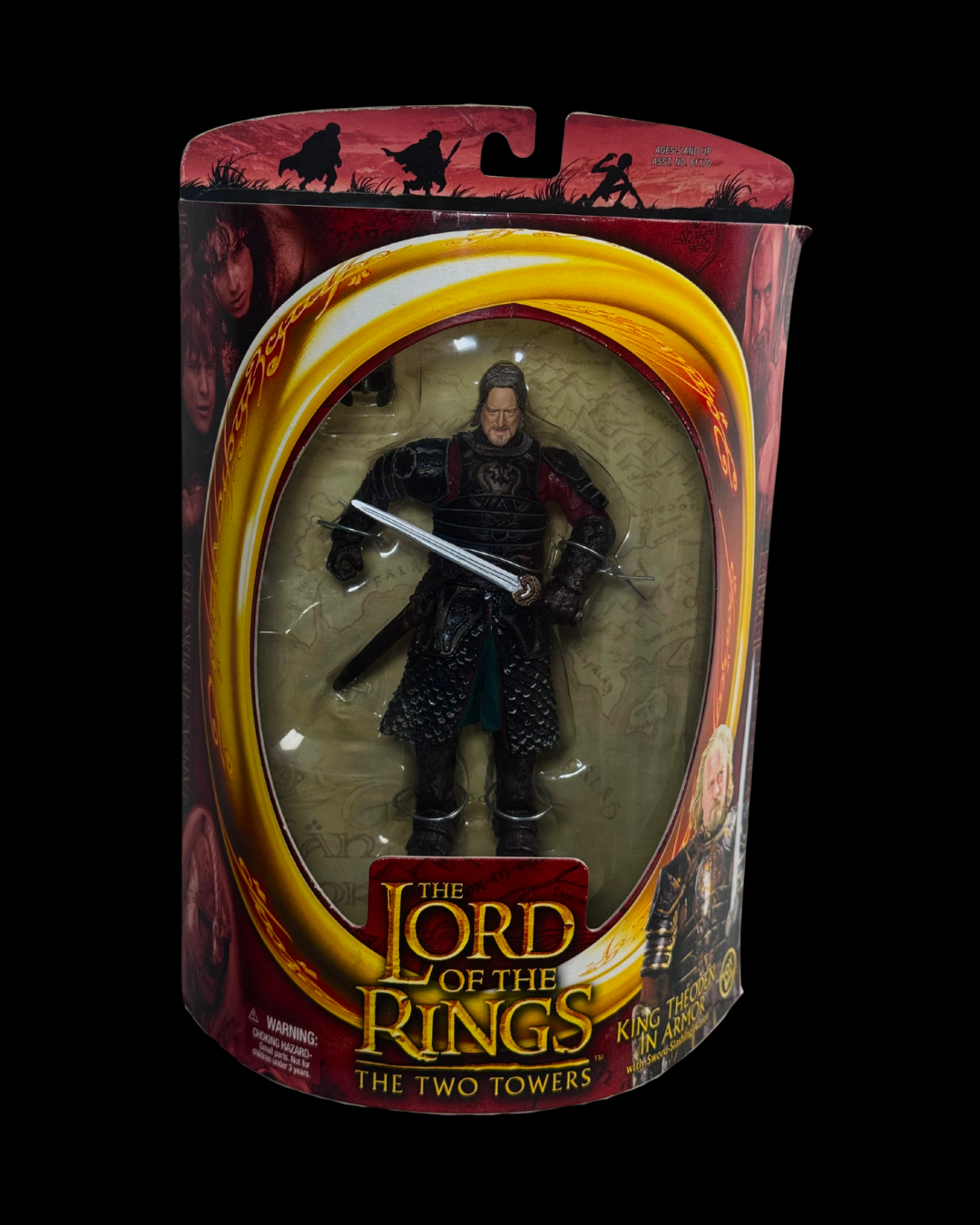 ToyBiz The Lord of the Rings: The Two Towers King Théoden in Armor Action Figure – 2002