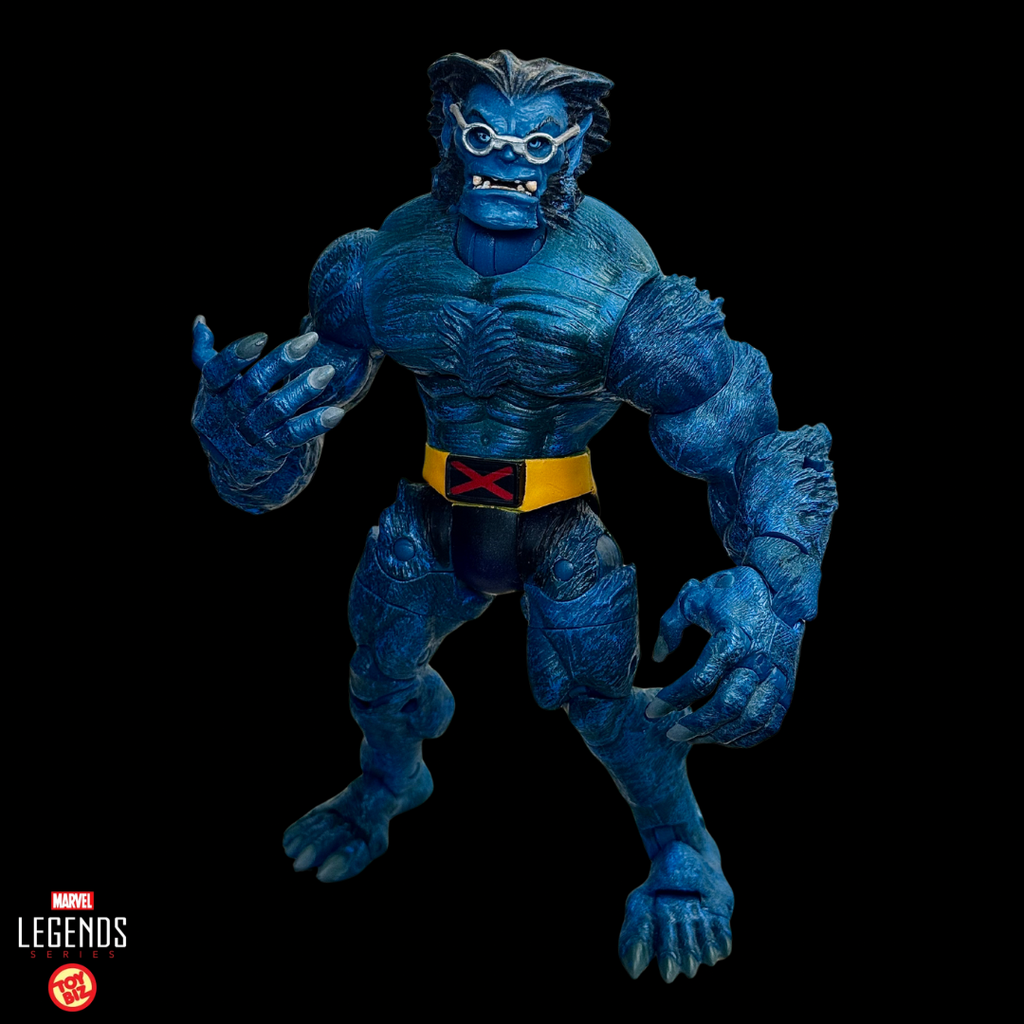 Marvel Legends Toy Biz X-Men Retro Beast Super Poseable Action Figure – 2002 – Loose / Without Box