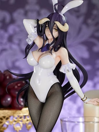 Furyu Overlord BiCute Bunnies Albedo White Ver. Figure