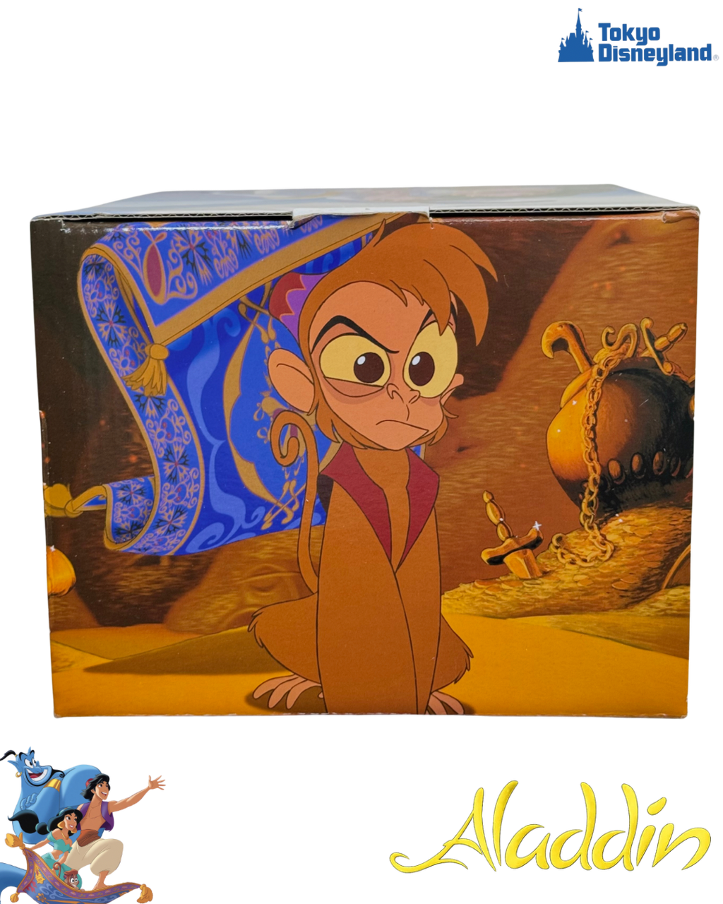 Disney Store Japan Exclusive Aladdin Story Collection Limited Edition Figure – Genie, Aladdin, Jasmine, Rajah, Abu & Sultan