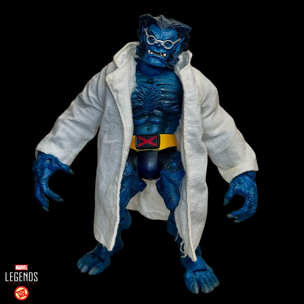 Marvel Legends Toy Biz X-Men Retro Beast Super Poseable Action Figure – 2002 – Loose / Without Box