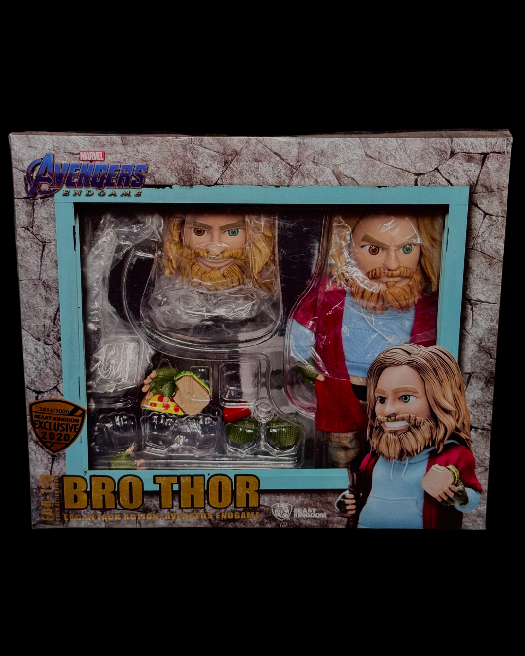 Beast Kingdom Egg Attack Heroes Avengers Endgame Bro Thor SDCC Exclusive Figure