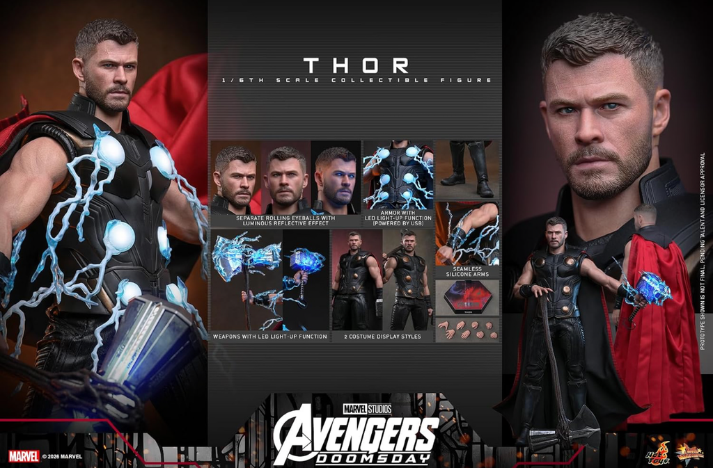 Avengers: Doomsday Thor 1/6 Scale Collectible Figure
