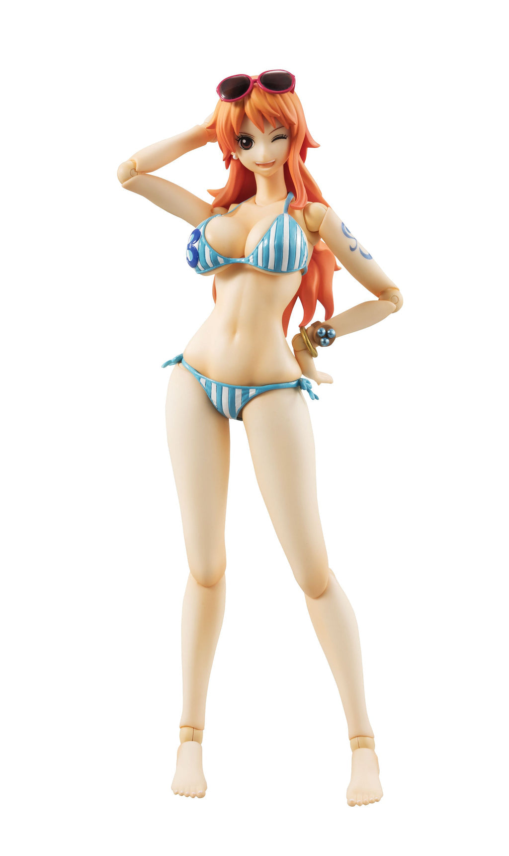 MegaHouse Variable Action Heroes Nami – Summer Vacation Ver. – One Piece action figure