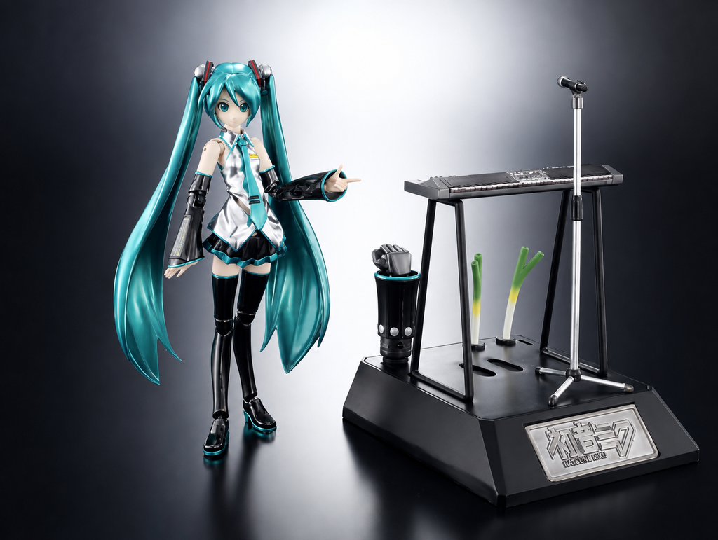 Chogokin Hatsune Miku – Bandai × Max Factory Hobby JAPAN 40th Anniversary Figure
