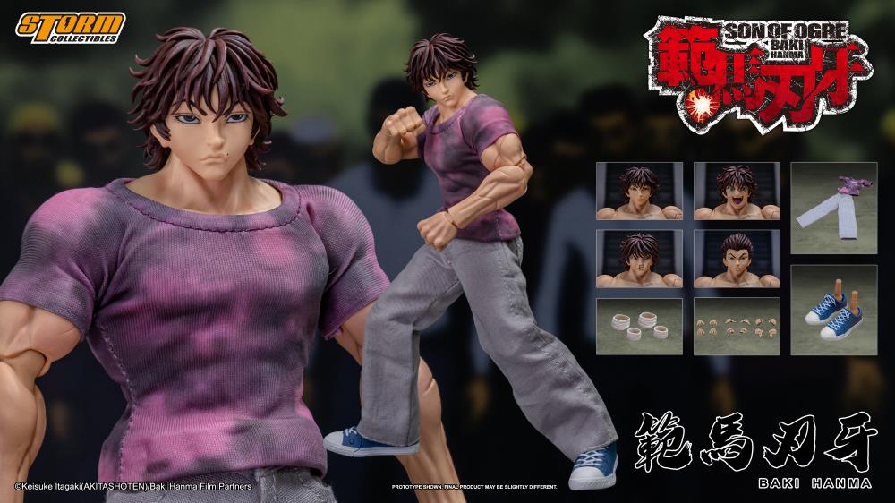 Storm Collectibles Baki Hanma – Son of Ogre Action Figure