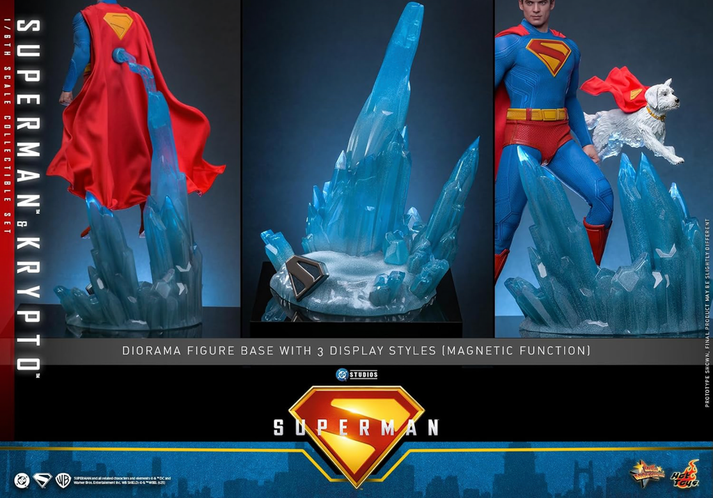Movie Masterpiece Superman (2025) — Superman & Krypto 1/6 Scale Collectible figure