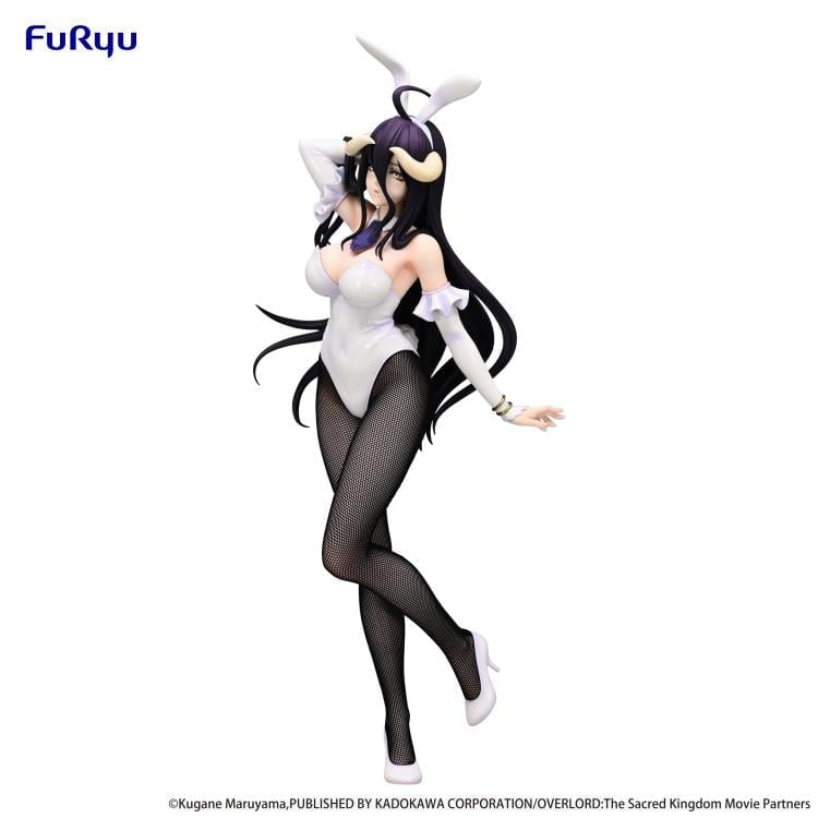 Furyu Overlord BiCute Bunnies Albedo White Ver. Figure