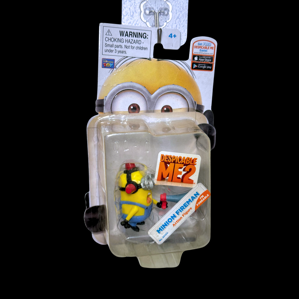 Thinkway Toys Despicable Me 2 Minion Fireman Action Figure