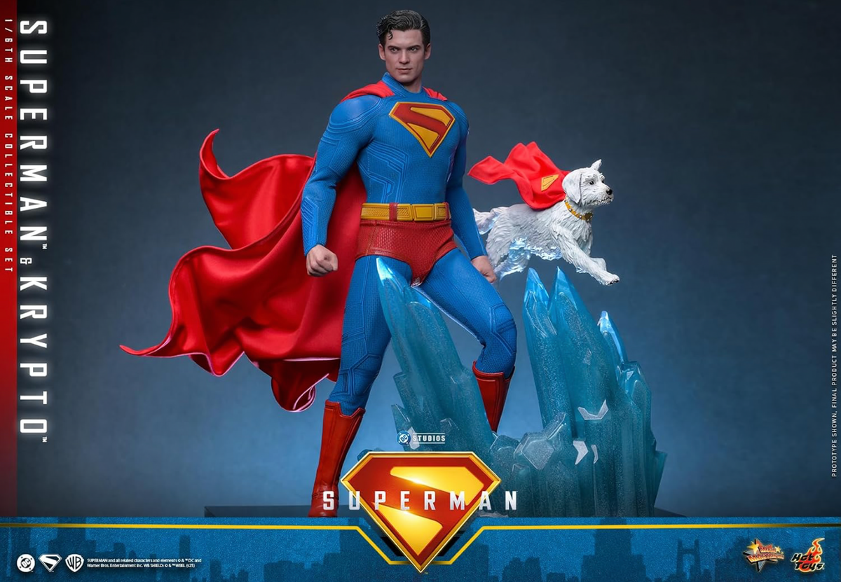Movie Masterpiece Superman (2025) — Superman & Krypto 1/6 Scale Collectible figure