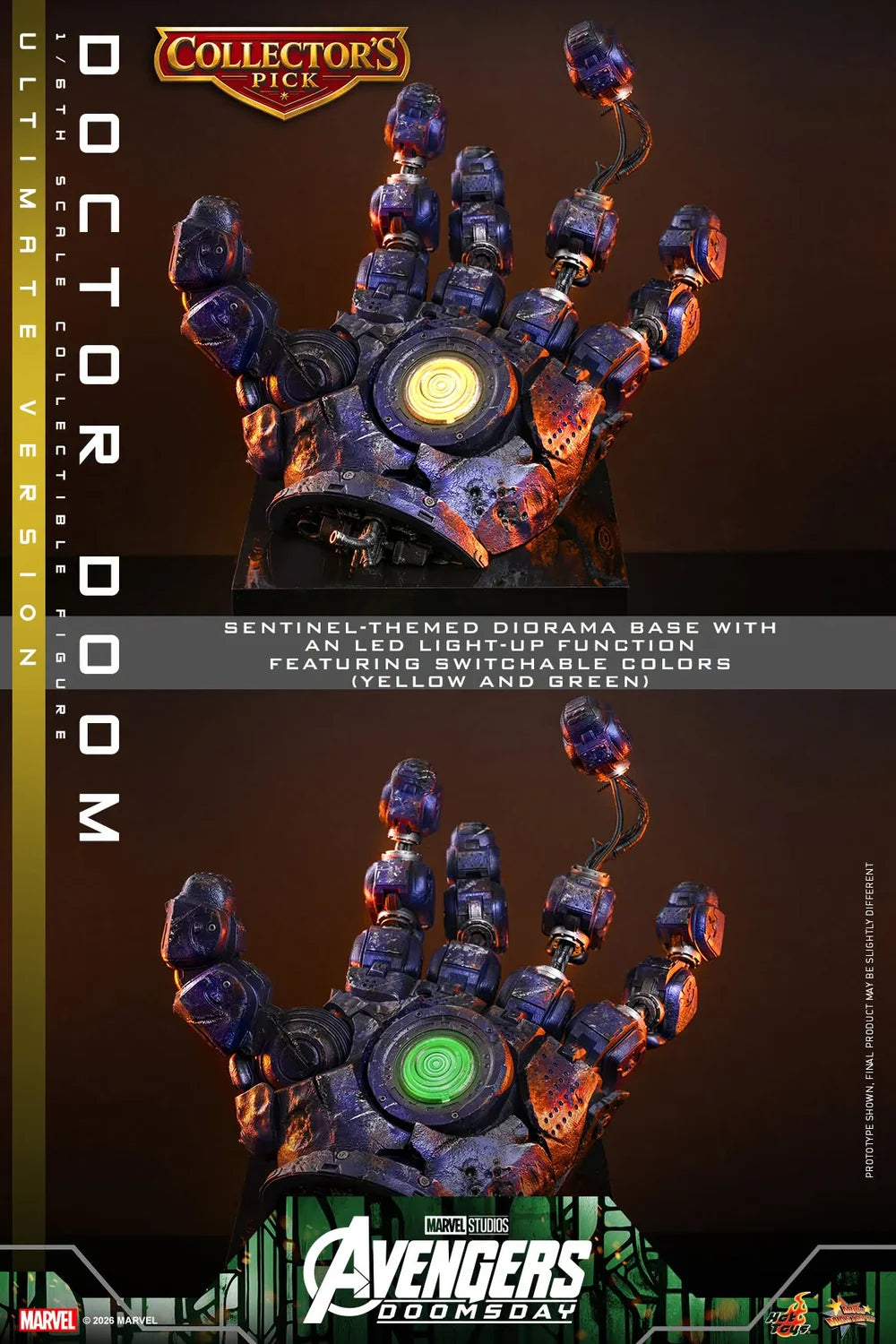 Doctor Doom (Ultimate Version) — 1/6 Scale Figure by Hot Toys